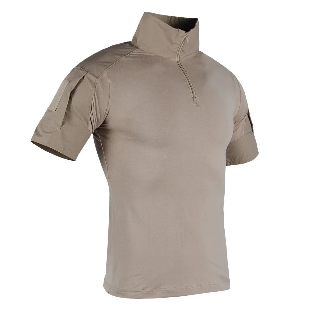 Custom Hot G2 Shirt Short Selling Fashion Outdoor Camouflage Frog Shirt Camouflage Summer Men Short Sleeves Training Shirt