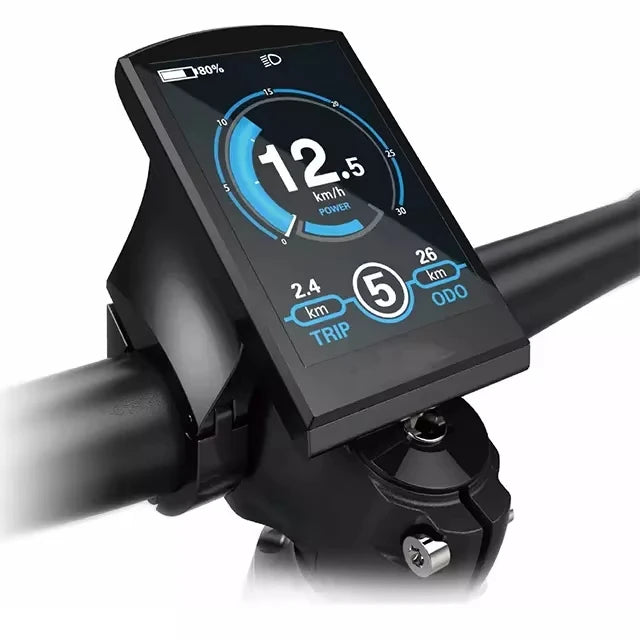 KD986 LCD Display BBS BBS01 BBS02 BBSHD 24V 36V 48V 5 Pin Electric Bike 8Fun Mid Front Hub Motor Display