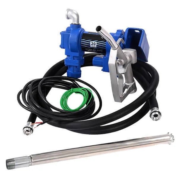 Bomba De Transferencia De Combustible Gasolina Diesel 20 GPM 12V