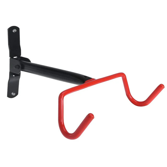 Solid Steel Bicycle Storage Rack Wall Mounted Heavy-Duty Bike Hanger Hook Durable MTB Accessories