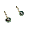 18K Gold Semi-Finished Earrings Popular Women's Fashion Jewelry Fine Stud Pearl Accessories