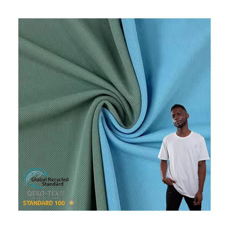 Breathable 80% Nylon 20% Spandex 180 GSM Pique Polo Shirt Home Wear