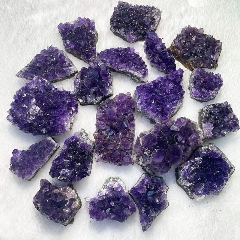 Wholesale High Quality Uruguay Amethyst Cluster Natural Dark Purple Amethyst Quartz Crystal Cluster Geode