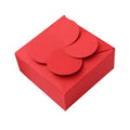 Folding Box Custom Chinese Red Festival High-grade Paper Folding Gift Box Packaging Carton