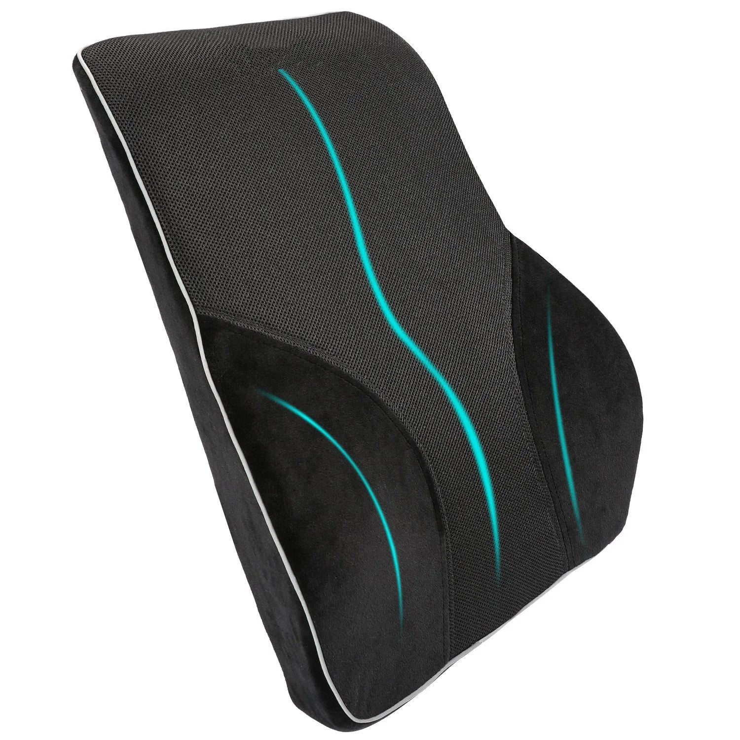 Car Lumbar Support Pillow  Memory Foam Chair Cushion Supports Lower Back Accessories Car Pillow Memory Foam Pillow