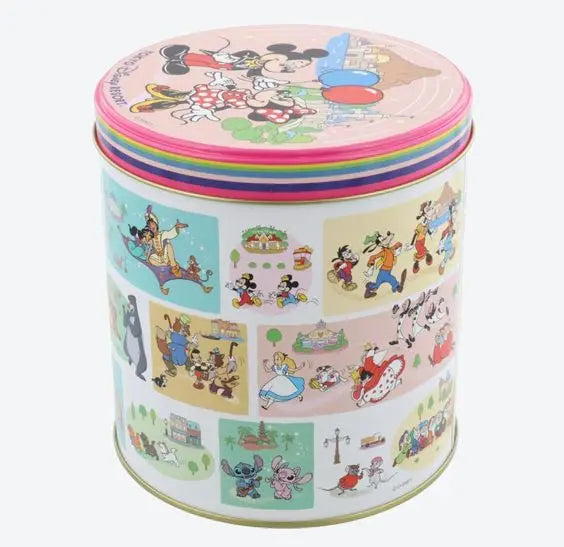 Wholesale Luxury Large Empty Tin Cans Sale Food Grade Chocolate Tin Box Packaging Round Cookie Tin Box