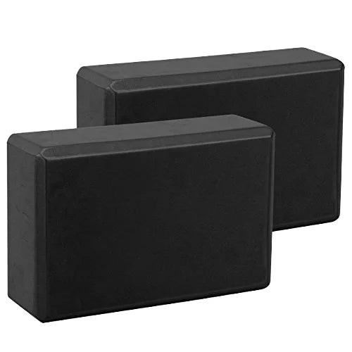 2 Pcs Portable Yoga Brick High Density EVA Foam Blocks 120g Lightweight Durable Anti-slip Yoga Brick