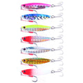 10g 15g 20g 25g 30g 40g 60g Wholesale Hard Slow Jig Pitch Salt Water Artificial Metal Lead Vib Fishing Lure
