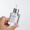 Luxurious 30ml square Shape Electroplated Rubber Dropper Thickened Bottle Facial Serum Essential Oil Bottle with Dropper