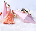 4G Diamond Tassels Empty Plastic ABS Lip Gloss Tube Makeup Packaging with Brush Liquid Cosmetic Container for Lipstick