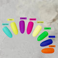 2022 New Arrival Green Purple 15ml Nail Polish Luminous UV Nail Gel Polish