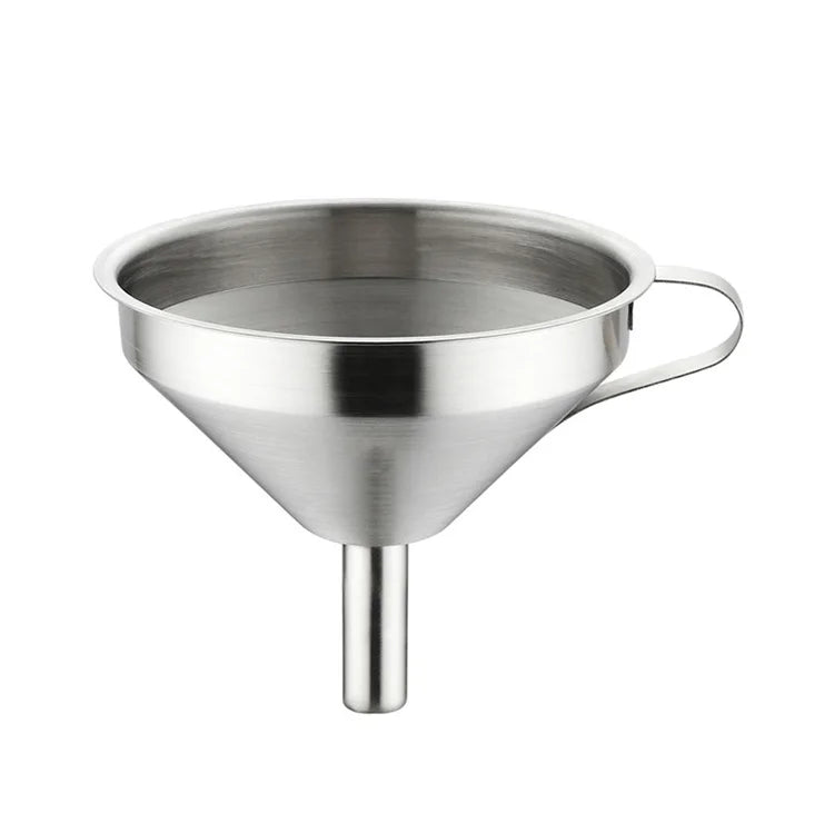 Hot Selling Stainless Steel 304 Kitchen Vegetable Tool Oil Bottle Funnel