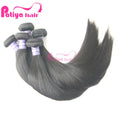 Ready to Ship Wholesale Remy Human Hair Weave Machine Double Weft Unprocessed Bone Straight 12a Grade Raw Malaysian Virgin Hair