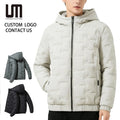 Custom Brand Logo New Arrivals Wholesale Autumn Winter Men Clothes Fashion Warm Windproof Zipper Jackets Coat