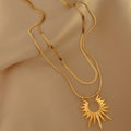DAIHE Hot Selling Sun God Light Luxury Niche High-end Spring and Summer Women's Necklace