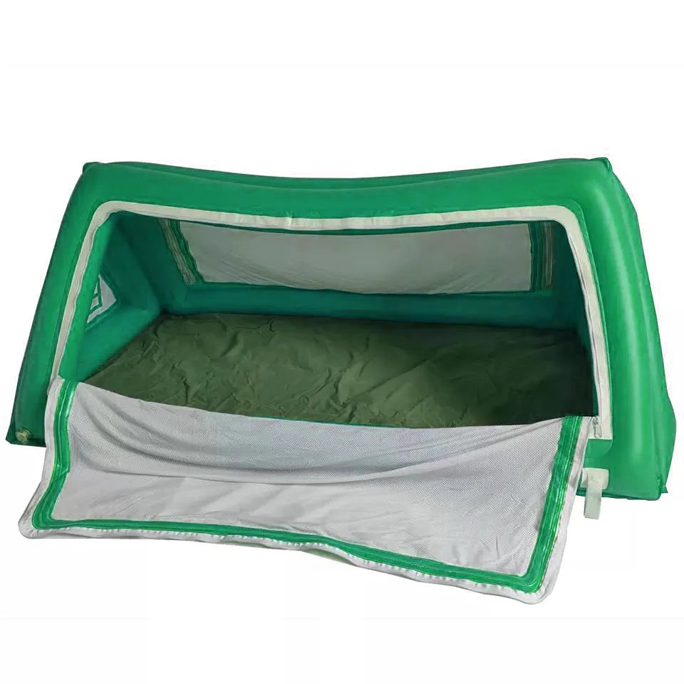 2025 New Design Nylon Waterproof Portable Inflatable Camping Tent Quick Automatic Opening One Bedroom 3-4 Person Outdoor