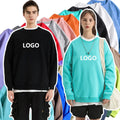 Premium Wholesale Custom Printed Designer Blank Thick Heavyweight Winter Unisex Men Crewneck Sweatshirt