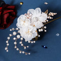 Miallo Fashion Handmade Bridal Hair Clips Rhinestone Pearl Wedding Accessories Bridal Headpiece Women Jewelry
