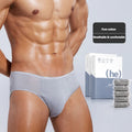OEM/ODM Travel Disposable Disposable Underwear Boxed Cotton Men's Boxer Gray Cotton Business Trip Portable Disposable Underwear