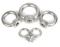 Din580 Full Threaded 316 304 Eye Screw Stainless Steel Lifting Eye Bolt M5 M6 M8 M10 M12 M14