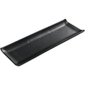 Trending Products 2023 New Arrivals Restaurant Serving Dish Rectangular Melamine Sushi Plate Matte Black Melamine Dinner Plates