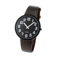 Unisex Easy to See Big Bold Number Watch Band White Dial for Blind People or Visually Impaired People or Old People