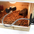 Reptile Light Kit With Clip-on Ceramic Light Stand Turtle Basking UV Heat Lamp Set Tortoise Lizard Lighting