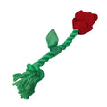 Fashion Rose Shape Pet Dog Toy Soft Stuffed Dog Chew Toy Low MOQ Hidden Food Pet  Rope Toy