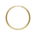Permanent U.S. Imported 14K Gold Filled Earrings Round Shaped Ring Hoop Ear Accessories for Earring Making