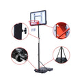 Cheap Outdoor Portable Moveable Children Adults Basketball Board Hoop Stand Backboard with Adjustable Height Weather Resistant