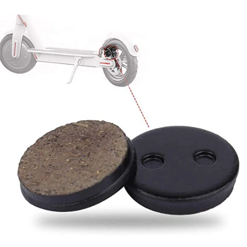 Superbsail Wheel Friction Plates Disc Brake Pads Kit for Mijia M365 Electric Scooter Skateboard Caliper Replacement Brake Pad