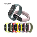 Mijobs Factory Wholesale Smartwatch Silicone Accessories Watch Strap Wristband Bracelet Wrist Straps for MiBand 5 6 7