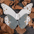 Merlin Living Nordic Gold Plated Ceramic Decoration Unique Butterfly Ornament Matte Lifelike Texture Handicraft Items Porcelain