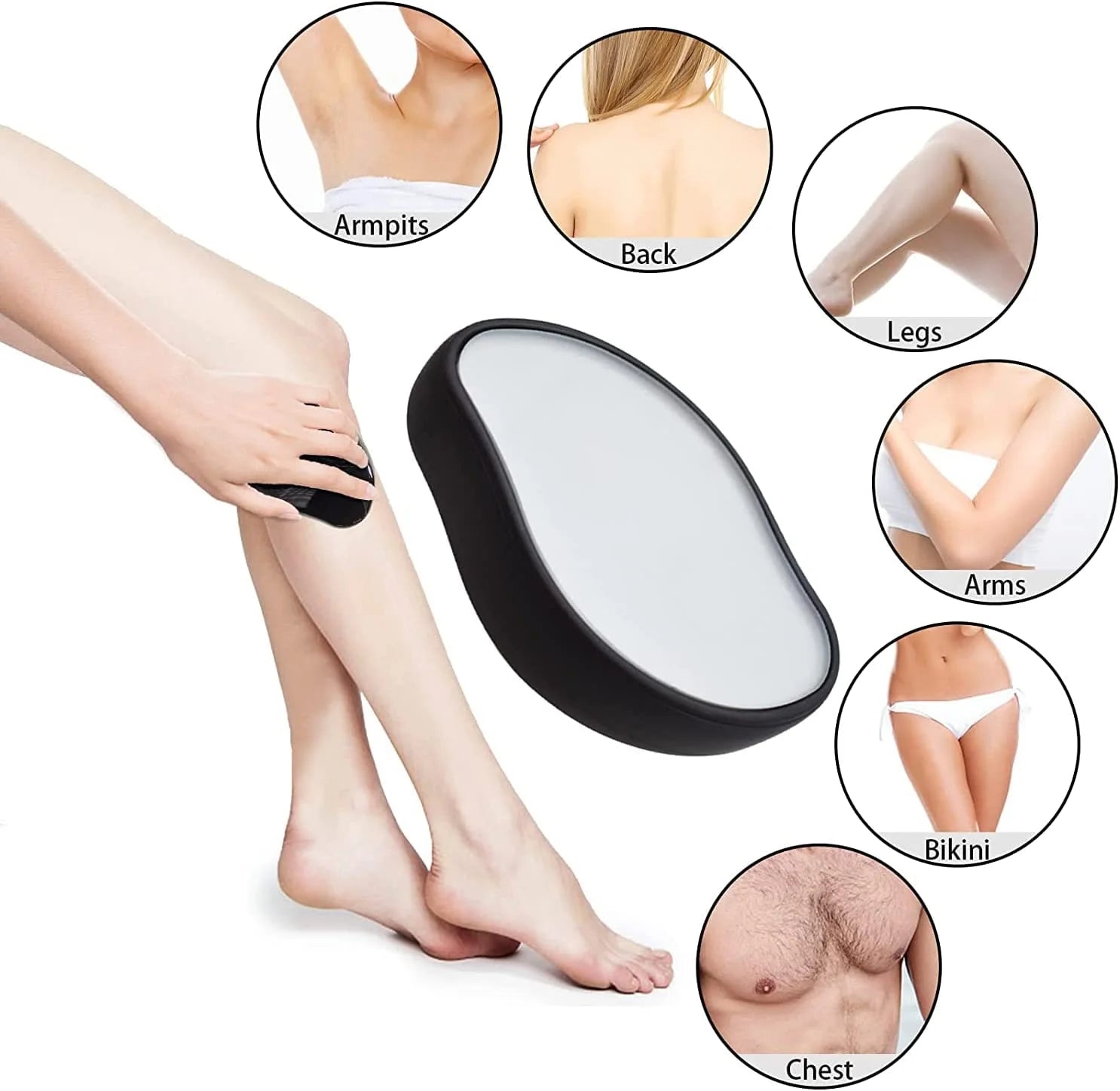 2023 New Design Best Seller Magic Crystal Hair Removal Painless Hair Eraser for Women