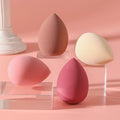 Wholesale Universal Pink Makeup Egg Sponge Custom Logo Washable and Waterproof Beauty Tool