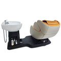 Saloon Furniture Massaging Electric Massage Shampoo Chair with Bowl Salon Barber Shop Massage Chair