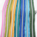 Meetee ZA419 5# Colorful Luggage Bag Clothing DIY Textile Sewing Accessories Nylon Zipper Coil Silver Color Teeth Nylon Zip