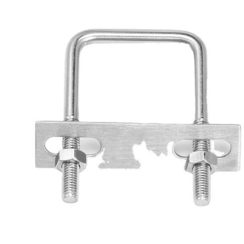 304 Stainless Steel Clamp Right Angle U Type Bolt Right Angle Screw U square Type Clamp square Type Clamp