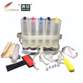 100ml Universal 5 Color CISS Kit with Accessaries for Ink Inkjet Cartridges for epson for canon for samsung for hp for lexmark