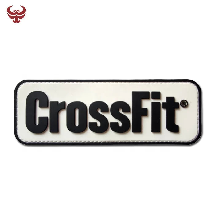 3D Pvc Fit Soft Rubber Patch GAMES Gym Personalized Custom Logo for Clothing Bags