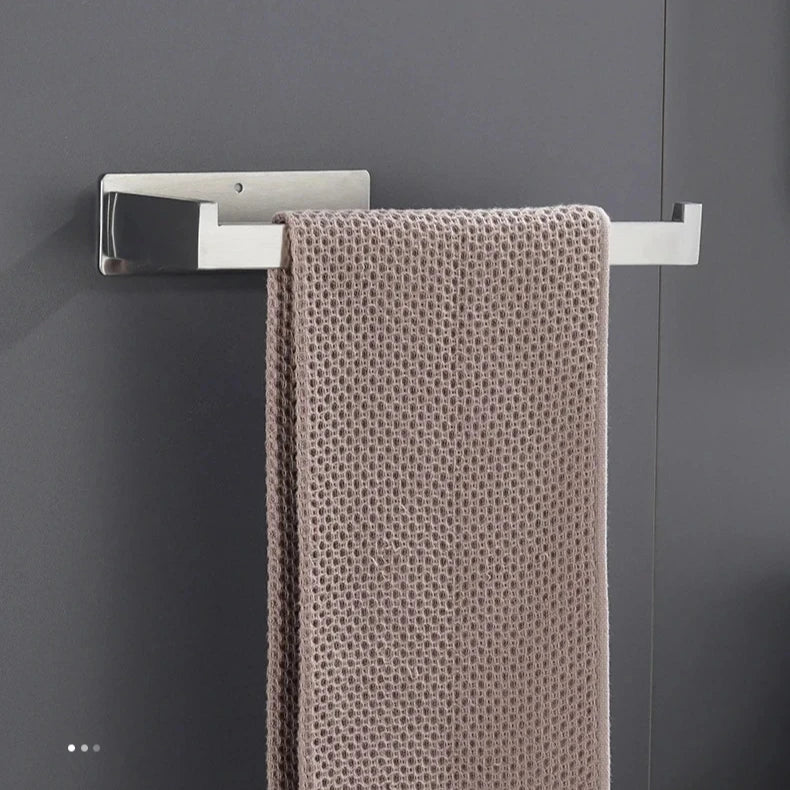 Simple Stylish Modern Durable Stainless Steel 304 Paper Holder Rack Matte Black/Silver CE Certified Easily Assembled Bathroom