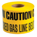 Underground Caution Barrier Tape Non-Adhesive Type PE Material for Warning Marking