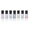LZ Pack Stock 100pcs Multricolors Black Top 3ML Glass Roller Bottles Mini Perfume Bottle for Essential Oils