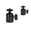 Customized Cnc Machining Aluminum Camera Parts Mini Tripod Ball Head 360 Degree Rotation Tilting Adjusting Action