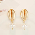 Shion Handmade Summer Beach Rattan Straw Earrings Natural Sl Round Shed Straw Earrings