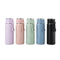 Customize logo 500ml 600ml 316 Stainless Steel Water Bottle with String Lid Vacuum Insulated Outdoor Sports Drinking Tumbler