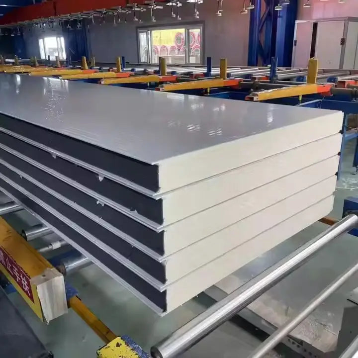 Modern Metal Wall for House Interior Exterior for Outdoor Warehouse Roof Cold Room Workshop Kitchen Prefab House Durable Steel
