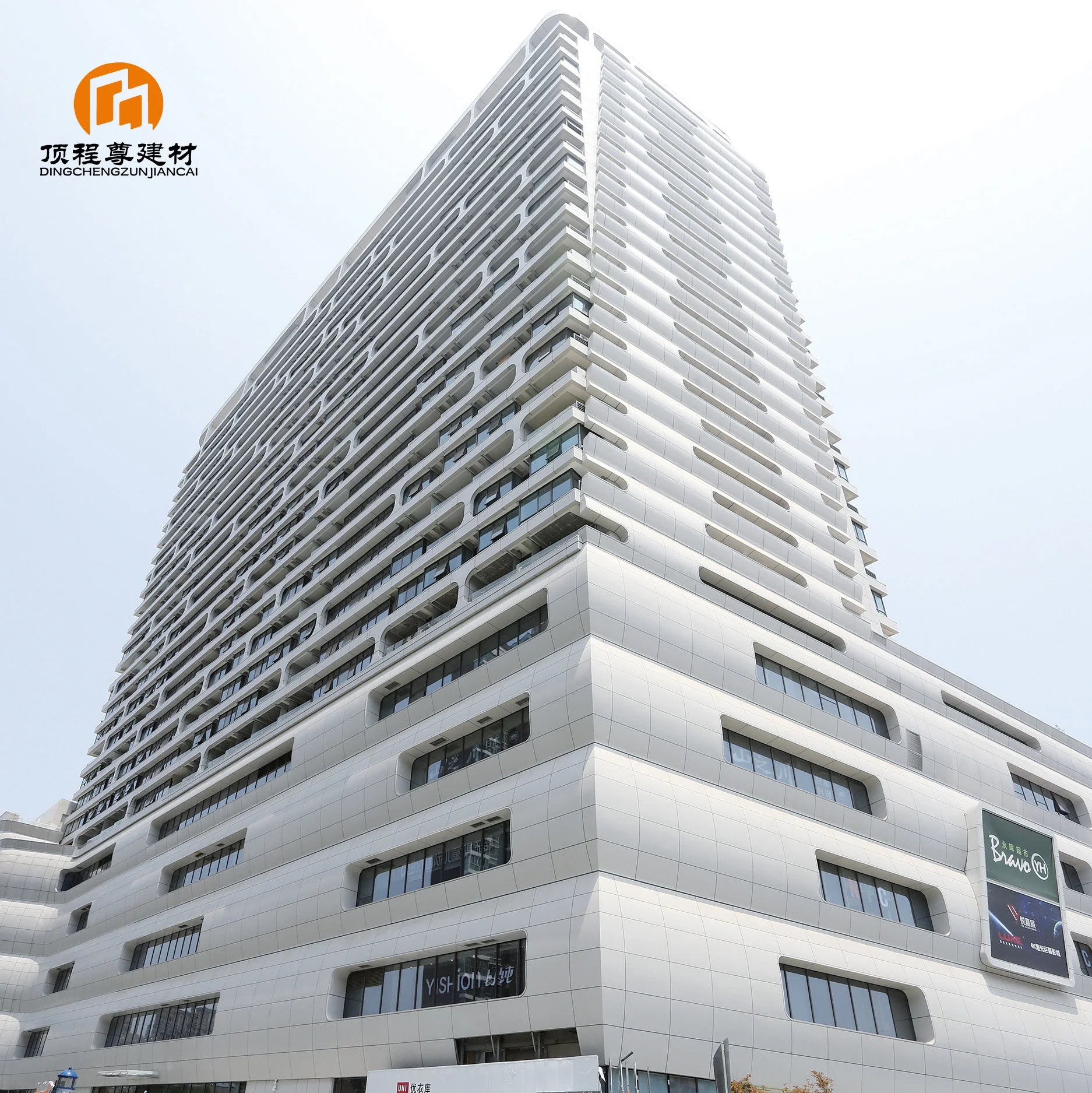 Popular New Design Fireproof Aluminium Facade Composite Panel Interior Exterior Wall Decor Cladding Tiles for Interior
