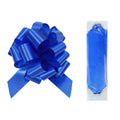 Hot Sale Pre Made String Pull Bow Ribbon Making Solid Colors Bow for Car
