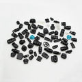 High Quality Plastic Black Spring Stoppers Flat Cord Stopper for Bags Sportswear